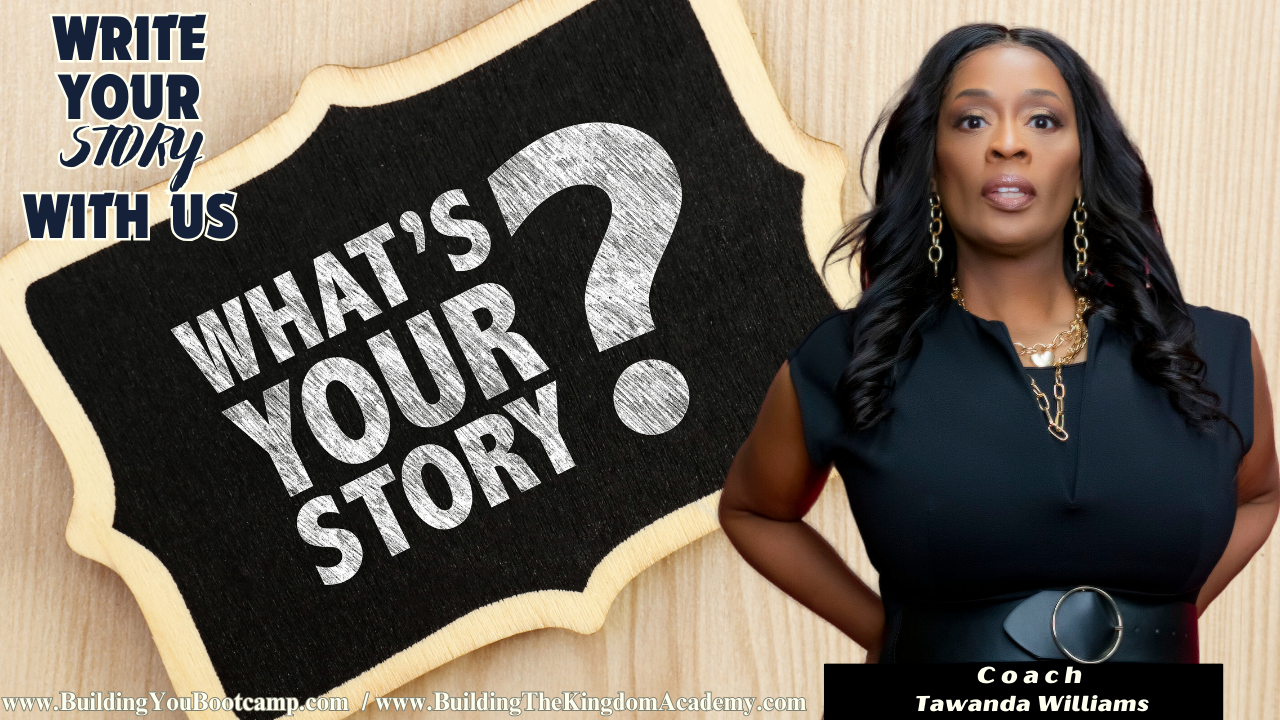 WRITE YOU STORY Virtual Background